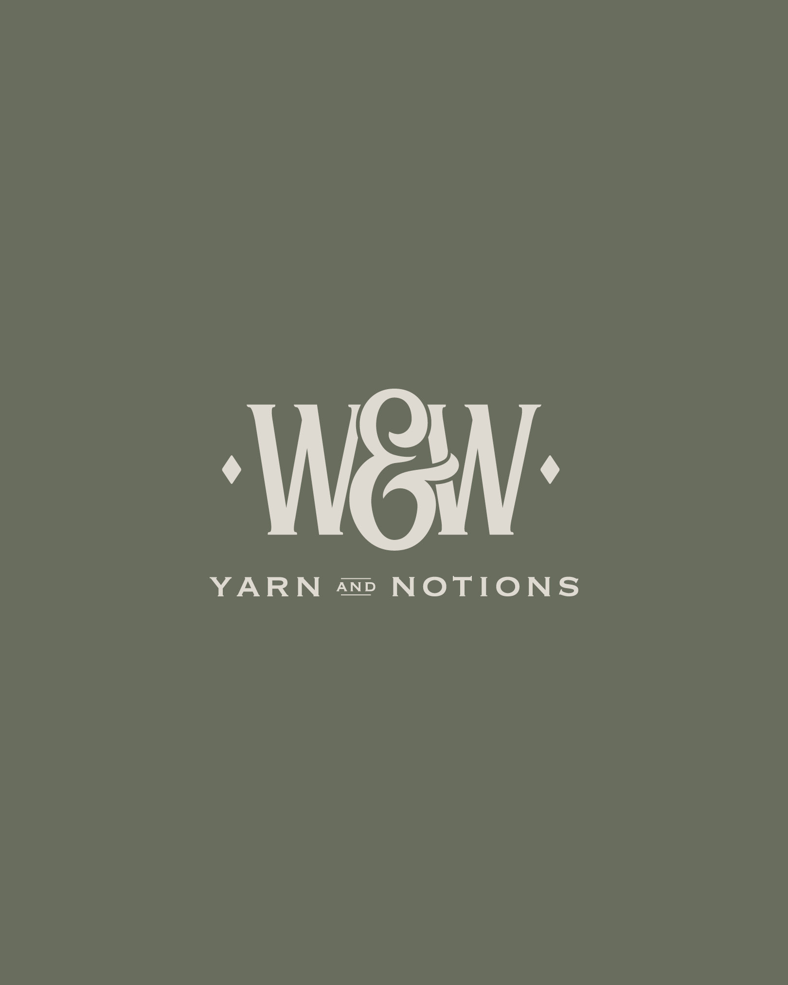 Wool and Whimsy Yarn and Notions Branding Wool and Whimsy Yarn and Notions Branding