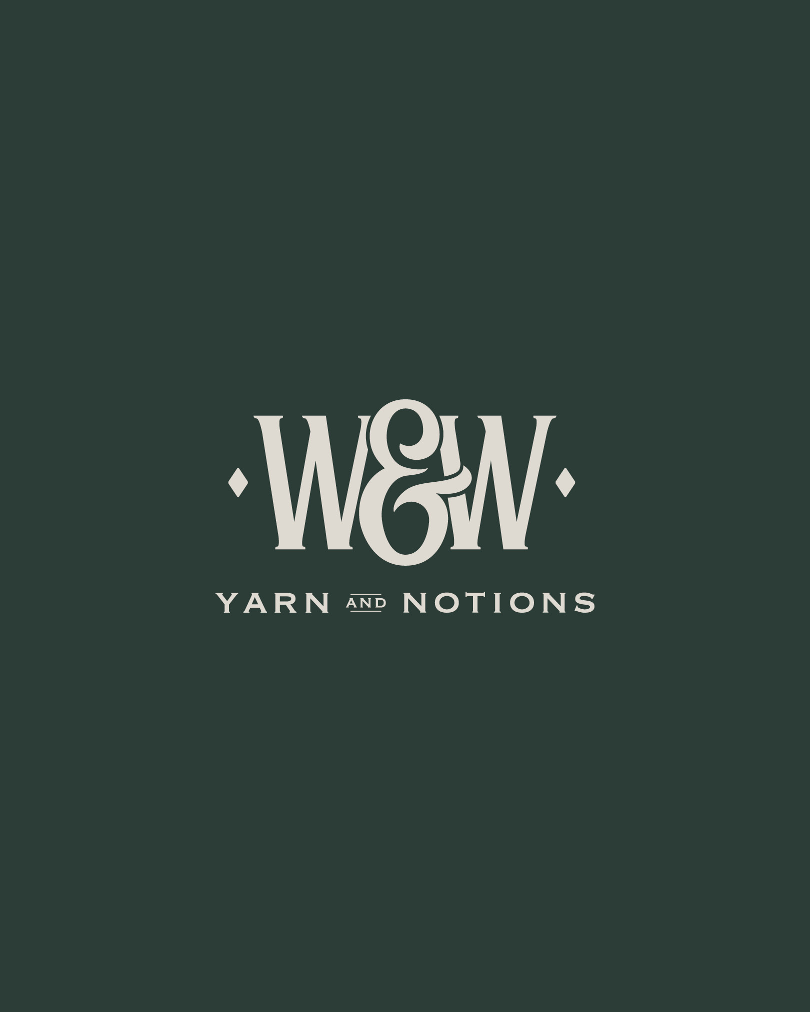 Wool and Whimsy Yarn and Notions Branding Wool and Whimsy Yarn and Notions Branding