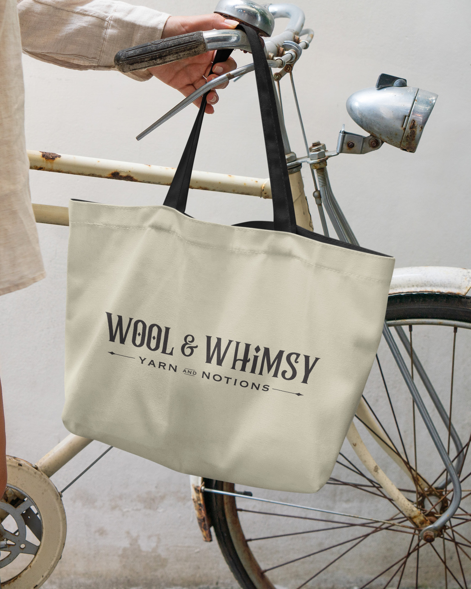 Wool and Whimsy Yarn and Notions Branding Wool and Whimsy Yarn and Notions Branding